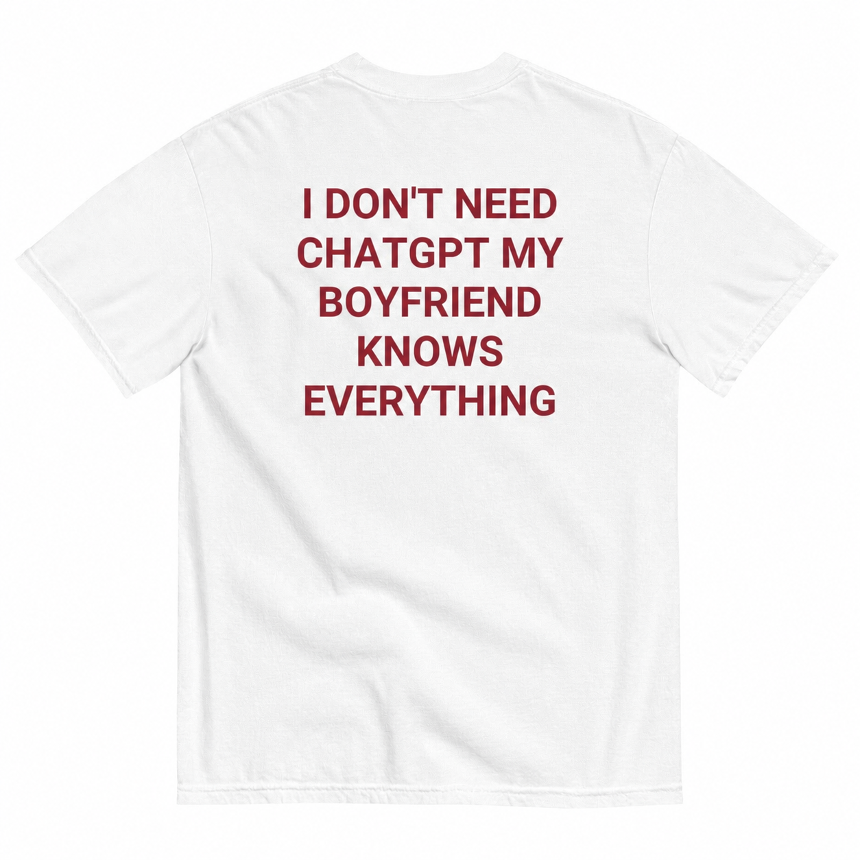 I DON'T NEED CHATGPT (BOYFRIEND)
