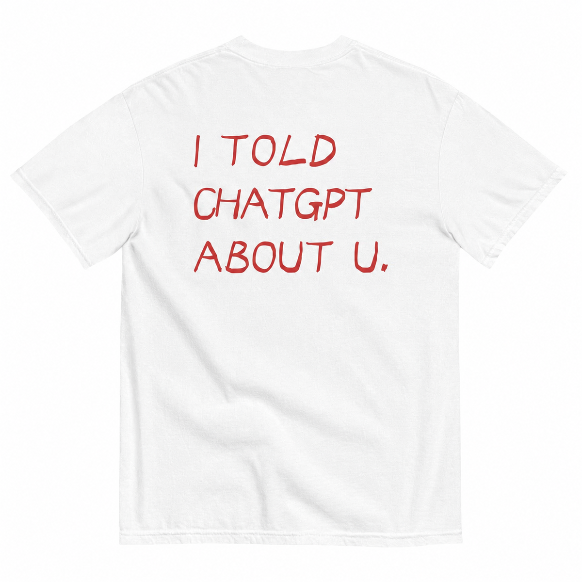 I TOLD CHATGPT ABOUT YOU