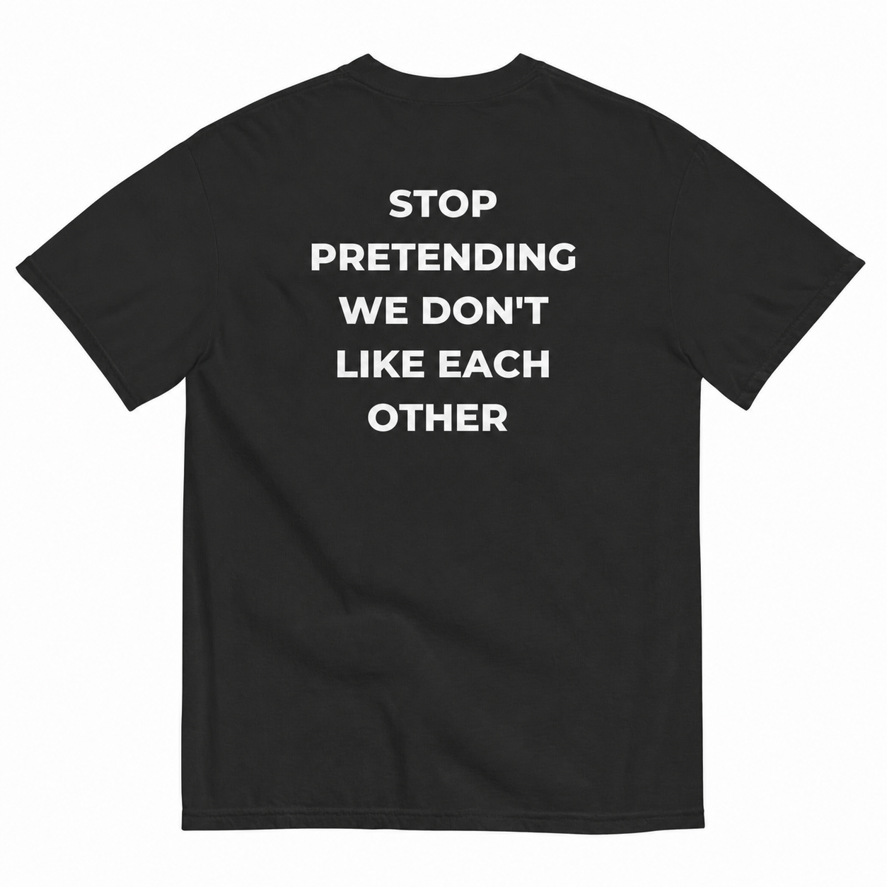 STOP PRETENDING