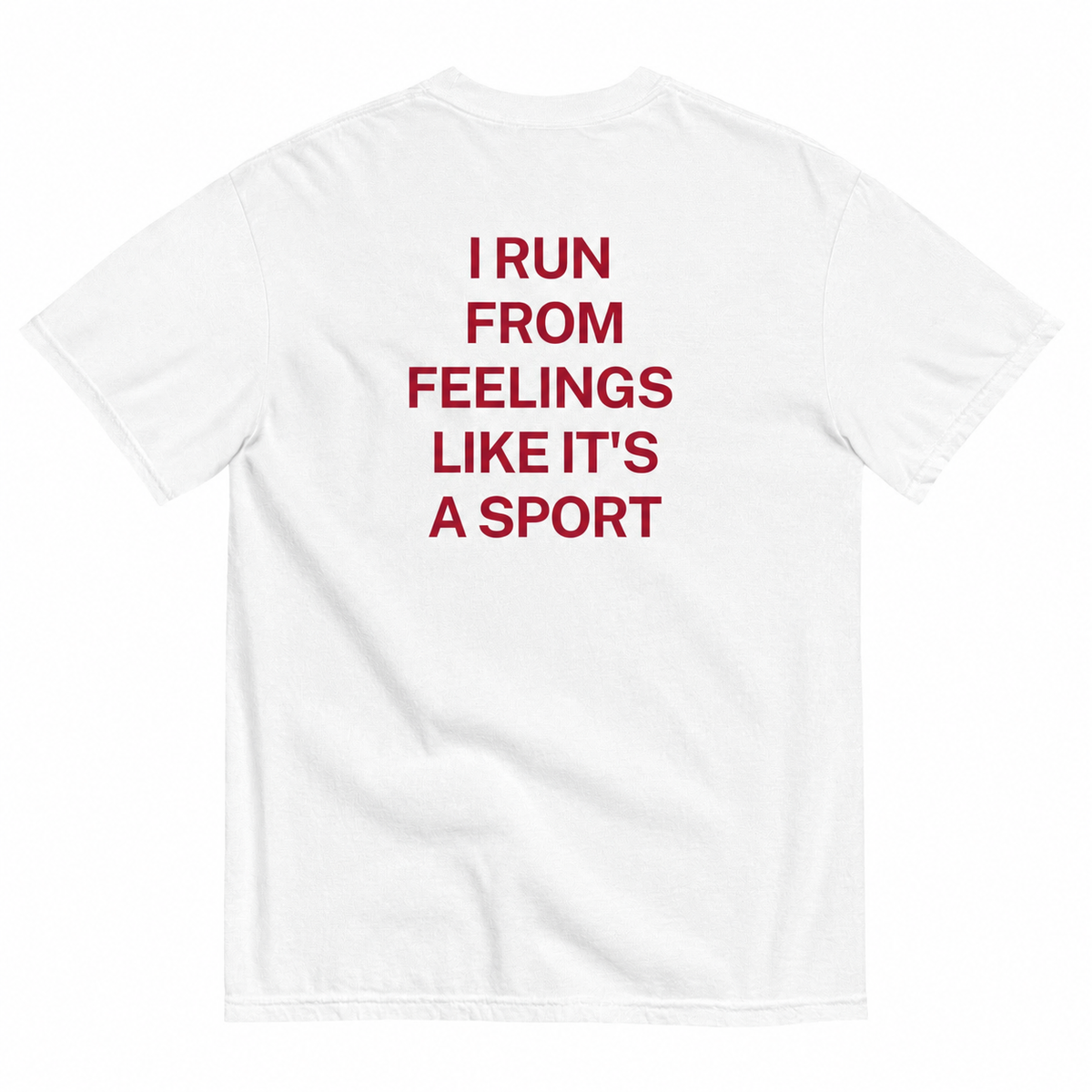 RUN FROM FEELINGS