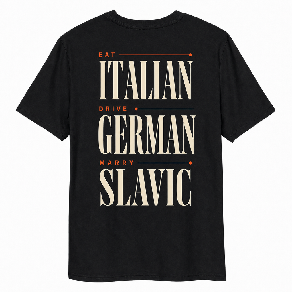 EAT, DRIVE, MARRY SLAVIC