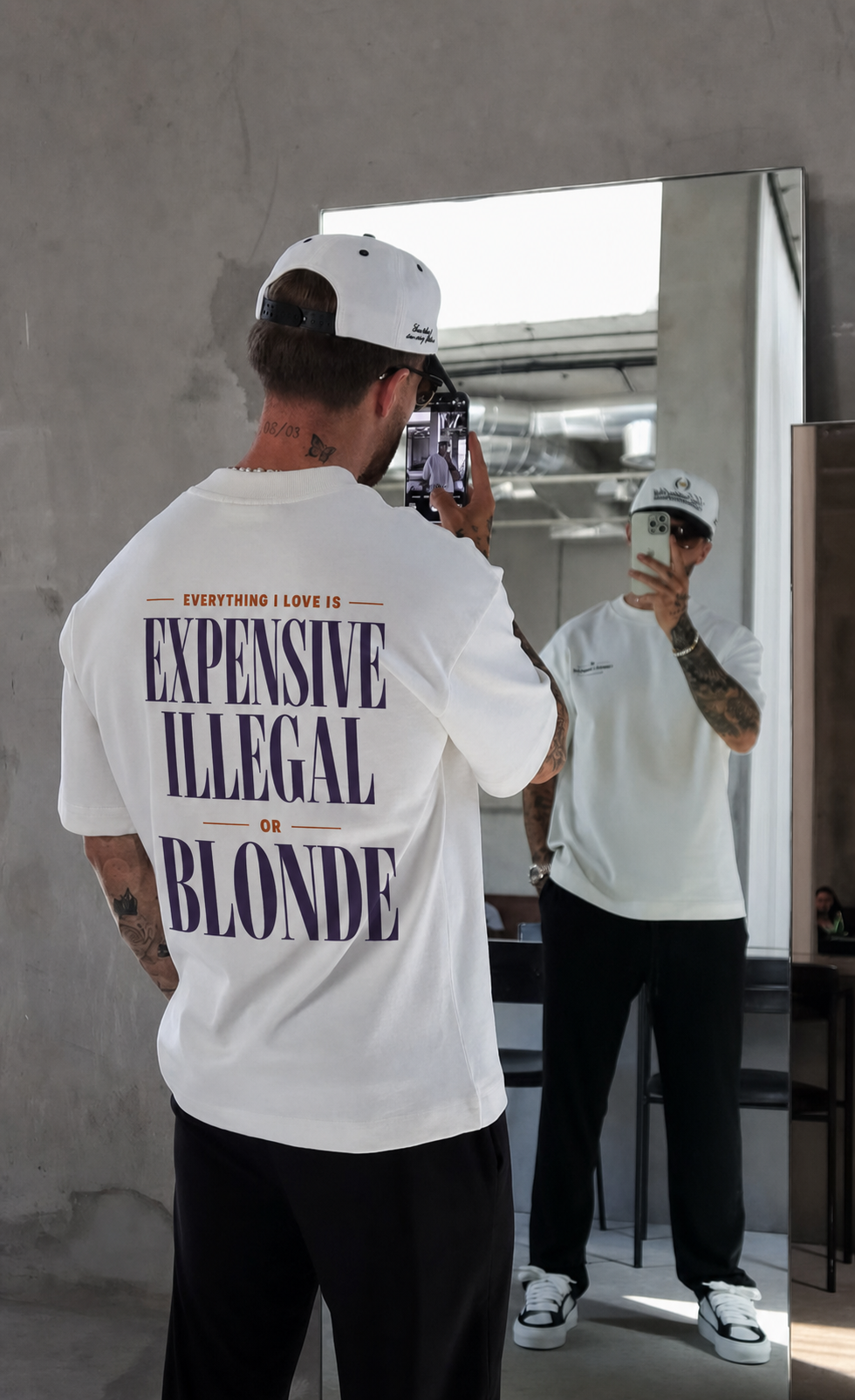 ILLEGAL, EXPENSIVE OR BLONDE